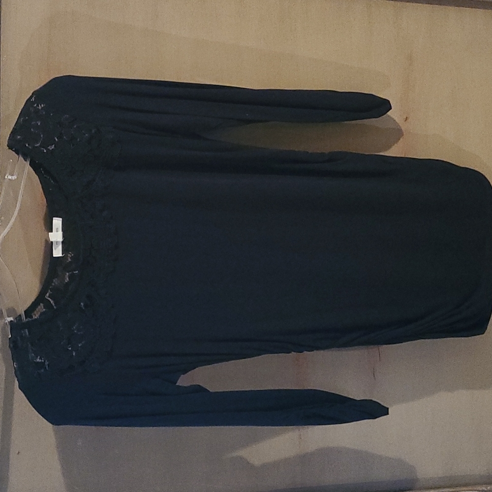 Maurices 3/4 sleeve blouse with ruched sides